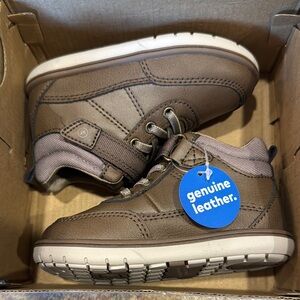 Stride Rite- Brown Leather Kids' Shoes